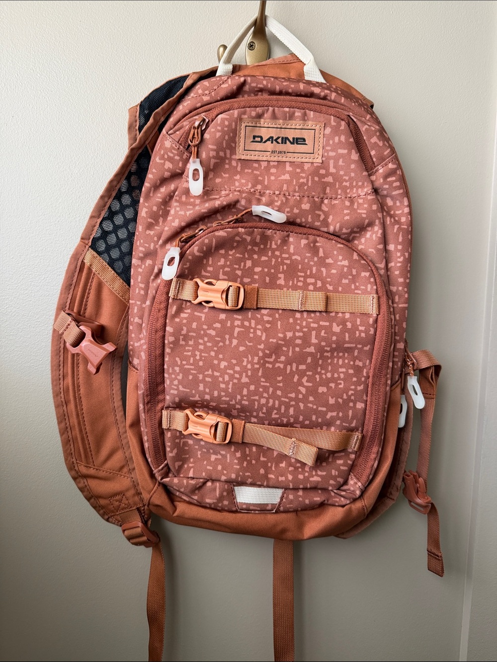 Dakine Rust Orange Patterned Men's Backpack
